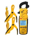 Uei 600A TRMS Clamp Meter w/ DC Amps, Inrush, Magnet DL589COMBO