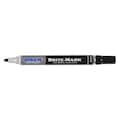 Dykem Permanent Paint Marker, Fiber, Medium Tip Size, Black 84002