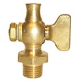 Apollo Valves Air Cock, Size 1/4 In., Tee Handle 4164004