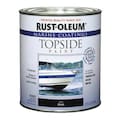 Rust-Oleum Topside Paint, Black, Alkyd 207006