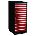 Zoro Select Modular Drawer Cabinet, Eye Level, 62-5/16 2HFP6