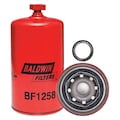 Baldwin Filters Fuel Filter, 7-7/16 x 3-11/16 x 7-7/16 In BF1258