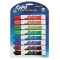 Expo Dry Erase Marker Set, Chisel Tip Assorted Colors PK8 83678