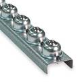 Ashland Conveyor Flow Rail, 5 ft L, 2 1/2 in W, 120 lb/ft (5 ft Supports) Max Load Capacity WBT05FR06F25C