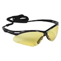 Kleenguard Safety Glasses, Wraparound Amber Polycarbonate Lens, Scratch-Resistant 25659