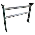 Zoro Select Conveyor H-Stand, 19-1/2to31In, 27BF 2WJJ7
