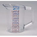 Rubbermaid Commercial Polycarbonate Measuring Cup, 1 Pint FG321500CLR