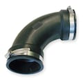 Zoro Select Flexible Elbow, For Pipe Size 3" QL-300