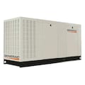 Generac Automatic Standby Generator, Natural Gas, Three Phase, 130kW, Liquid Cooled QT13068KNAC