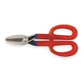 Crescent Wiss Tinners Snip, Straight, 9 3/4 in, Hot Drop Forged Tool Steel A11N