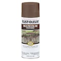 Rust-Oleum Textured Spray Paint, Autumn Brown, Textured, 12 oz 223523