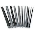 Pbc Linear Shaft, RC60 Steel, 0.500 In D, 60 In NIL08-060.000