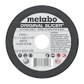 Metabo Abrasive Cut-Off Wheel, Type 1, 4 1/2 in x 0.04 in x 7/8 in, Aluminum Oxide, 60 Grit, A60TZ 655331000
