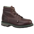 Thorogood Shoes Size 6 Unisex 6 in Work Boot Steel Work Boot, Brown 804-4711