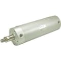 Speedaire Air Cylinder, 63 mm Bore, 2 in Stroke, Round Body Double Acting NCDGBA63-0200