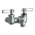 Chicago Faucet Manual 3-3/8" Mount, Service Sink Faucet, Rough Chrome Plated 305-LEARCF