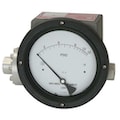 Midwest Instrument Pressure Gauge, 0 to 50 In H2O 240-SC-02-O(JAA)-50H