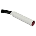 Raised Indicator Light Red 120V