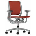 Hon Desk Chairs, Fabric, Adjustable HR1W.APLT.H.PT.CU42.PLAT