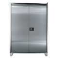 Jamco 18 ga. 304 Stainless steel Storage Cabinet, 48 in W, 73 in H, Stationary KG248