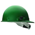 Fibre-Metal By Honeywell Front Brim Hard Hat, Type 1, Class G, Ratchet (8-Point), Green P2AQRW74A000