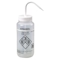 Lab Safety Supply Translucent, Wash Bottle 16 oz., 6 Pack 24J905
