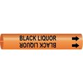 Brady Pipe Marker, Black Liquor, 4292-C 4292-C