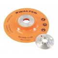 Walter Surface Technologies Backing Pads, 4-1/2"x 5/8-11" 15D044