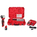 Milwaukee Tool M12 Cable Stripper Kit with 17 Cu THHN / XHHW Bushings 2435CU-21S