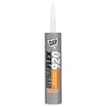 Dap Exterior Elastomeric Sealant, 10 oz, Cartridge, White, 1-Chloro-4-(trifluoromethyl)-benzene Base 89200