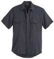 Workrite FR Short Sleeve Shirt, Navy, 56 in., Snaps FSF2NV 56 00