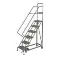 Tri-Arc 96 in H Steel Rolling Ladder, 6 Steps KDEC106162