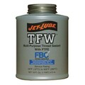 Jet Lube Pipe Thread Sealant 16 Fl Oz Brush Top Can TFW White Paste 