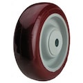 Zoro Select Caster Wheel, Polyurethane, 5 in., 145 lb. IX05Z5205G