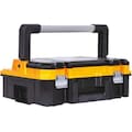 Dewalt Tool Box with 7 compartments, Plastic, 17 7/8 in H x 17 1/4 in W DWST17808