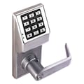 Alarm Lock T2CylPinLock, DL2700Srs, 100Usr, PushButton DL2700 US26D