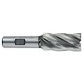 Melin Tool Co Gnrl Prpse End Mill, Sqr, HSS, 1-1/8x1-1/2", Shank Dia.: 3/4" C-2436-A8-TICN