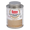 Oatey PVC Cement, Low VOC, 8 oz., Clear 31013