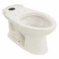 Toto Toilet Bowl, 1.28 gpf, Gravity Fed, Floor Mount, Elongated, Cotton C744EG#01