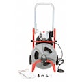 Ridgid 75 ft Corded Drain Cleaning Machine, 115V AC K-400 with C-45 IW