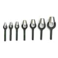 Westward Arch Punch Set, 1/4 To 1 In, 7 Pc 2AJK9