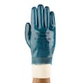 Ansell Nitrile Coated Gloves, Full Coverage, Blue, XL, PR 47-402