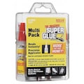 Super Glue Instant Adhesive, 0.07 fl oz, Tube, Clear, 12 Pack 15187