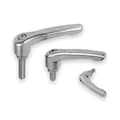 Kipp Adjustable Handle, Size: 3 3/8-16X60, Entirely Stainless Steel, Electropolished K0124.3A4X60