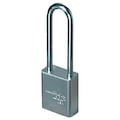 American Lock Padlock, Keyed Different, Long Shackle, Rectangular Steel Body, Boron Shackle, 3/4 in W A52