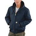 Carhartt Blue Cotton Duck Jacket size M J140-DNY MED REG