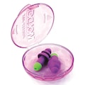 Moldex Rockets(R) Reusable Soft Foam Ear Plugs, Flanged Shape, 27 dB, Purple, 50 PK 6400