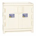 Eagle Mfg Corrosive Safety Cabinet, 22 gal., White CRA-P22W