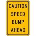 Zing Traffic Sign, 18" Height, 12" Width, Aluminum, Rectangle, English 2426