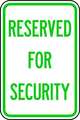Lyle Security Parking Sign, 18" x 12, RP-054-12HA RP-054-12HA